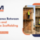 difference between single and double scaffolding