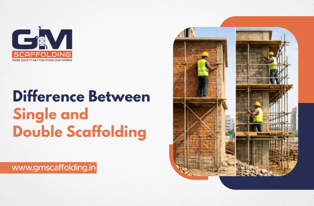 difference between single and double scaffolding