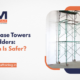 taircase towers vs ladder access in scaffolding on an Indian construction site