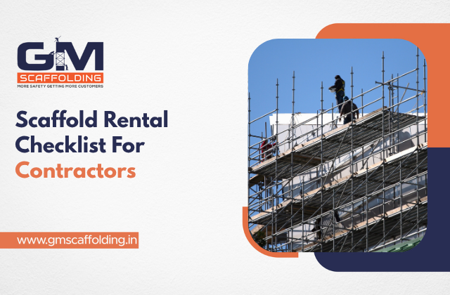 scaffolding rental agreement checklist